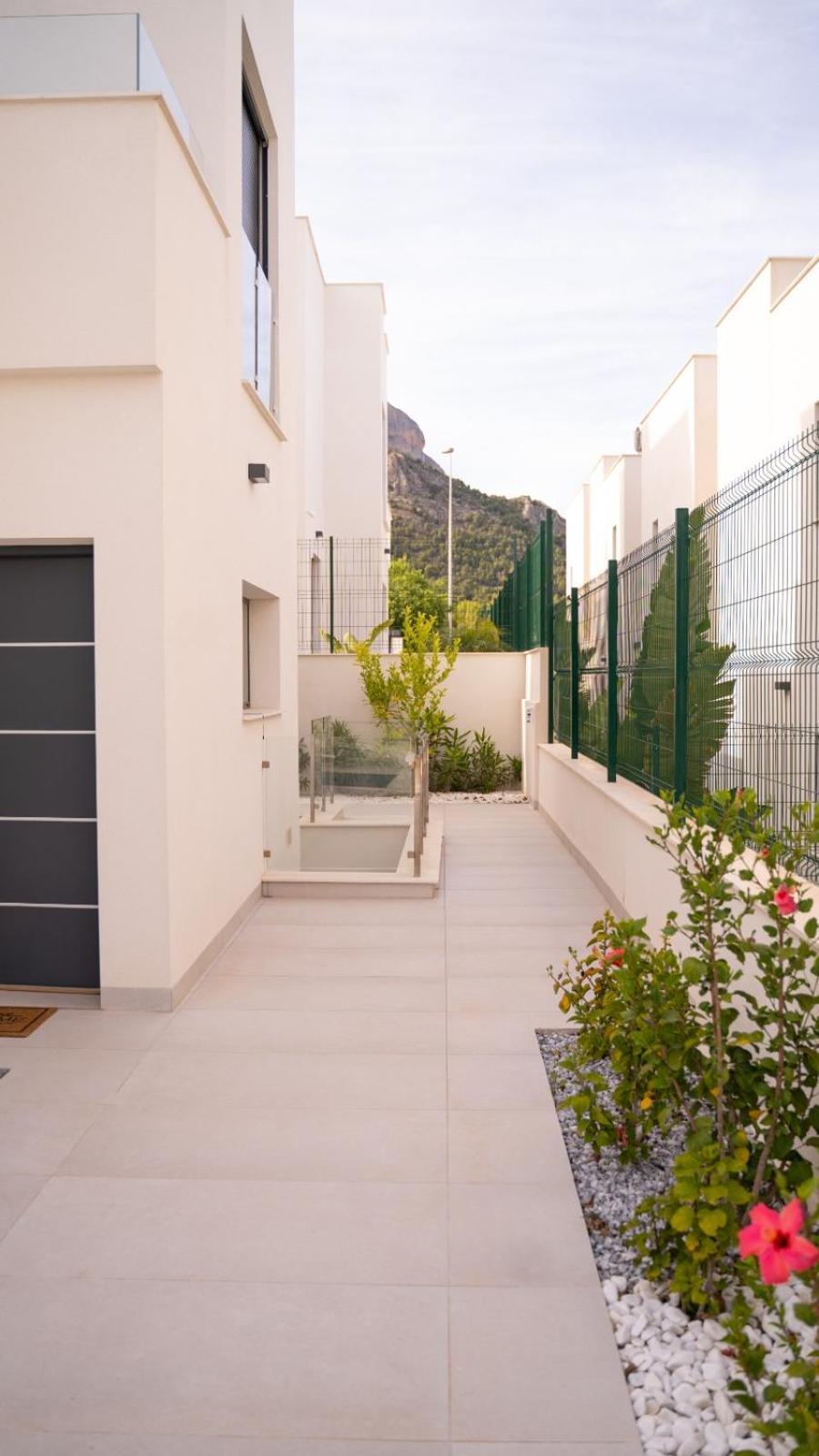 Amberes Apartment, A Stylish Villa'S Independent Downstairs Apartment With Private Swimming Pool And Terrace Polop Buitenkant foto